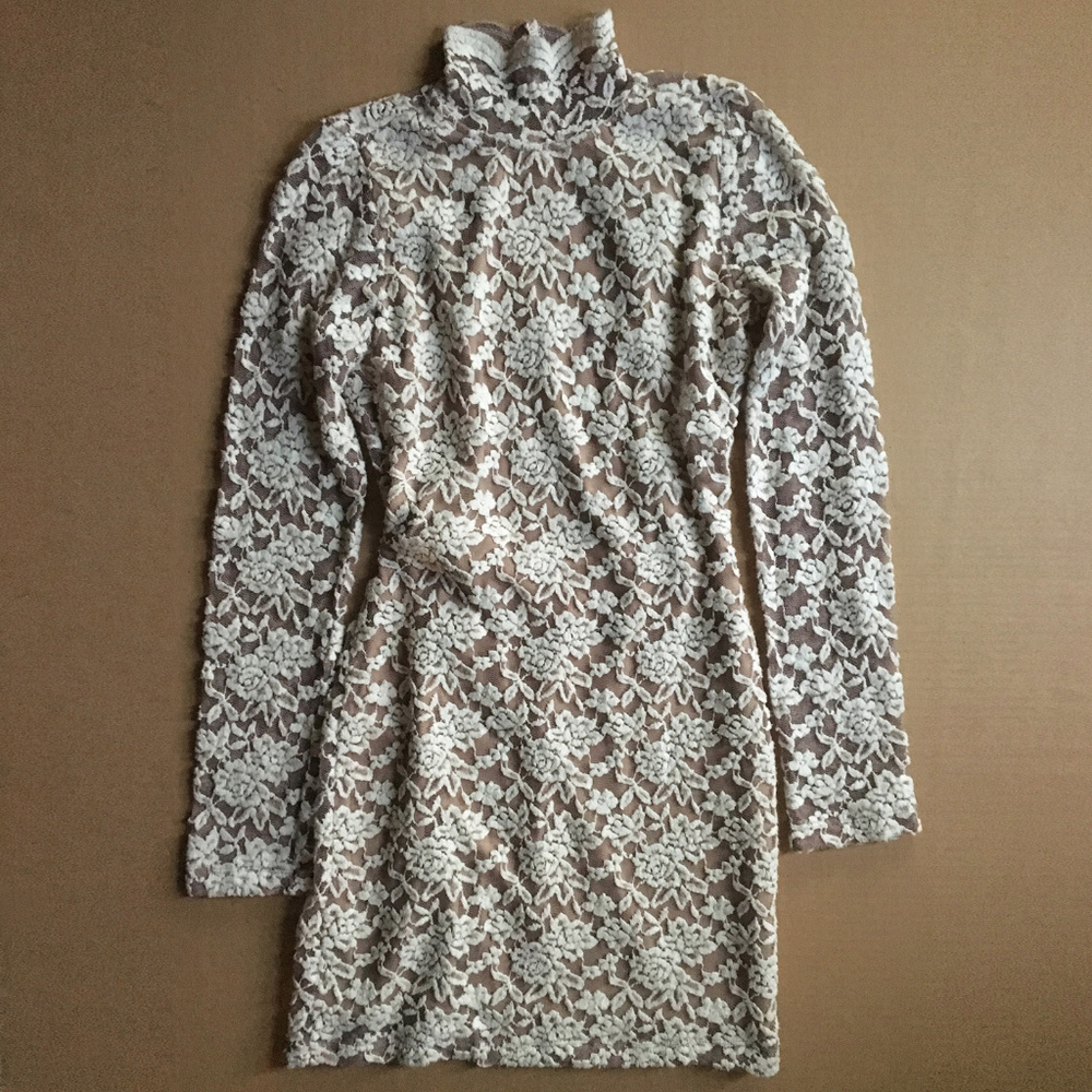 Nightcap Victorian lace bodycon mini dress